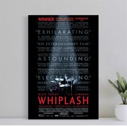whiplash film classic movie poster, wall art film print, art poster for gift, home decor poster, (no frame)