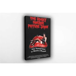 the rocky horror, the rocky horror poster, framed, poster, canvas for living room home decor