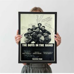 the boys in the band concert vintage poster, autumn home decor, a4 a3 a2 a1, wall decor, christmas gift