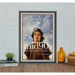 mid90s movie poster, mid90s  classic movie poster, vintage canvas cloth photo print