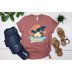 hello summer shirt, vacation shirt, beach shirt, family vacation, summer lover shirt, gift for summer lover, vacation te