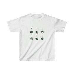 cherries graphic baby tee