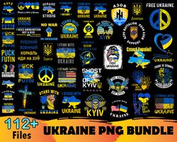 112 ukraine sublimation png bundle, ukraine png, ukraine clipart