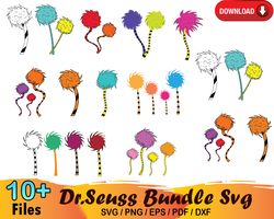 10 lorax trees bundle svg, lorax svg, lorax bundle svg