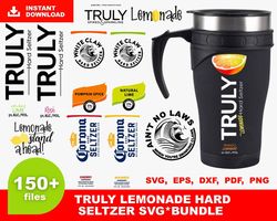 150 truly lemonade bundle, trending svg, truly lemonade