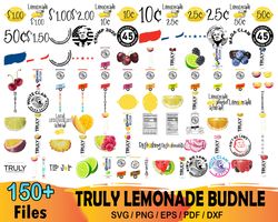 150 truly lemonade bundle, trending svg, truly lemonade file digital