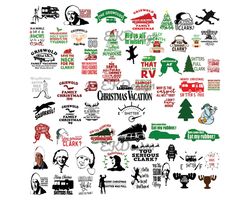 christmas vacation svg bundle griswolds christmas tree farm svg you serious clark griswold family digital cricut