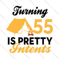 turning 55 is pretty intents svg