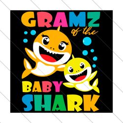 gramz of the baby shark svg