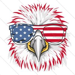 4th of july eagle svg, eagle glasses american flag svg, eagle flag svg, american eagle svg, eagle svg, independence day,
