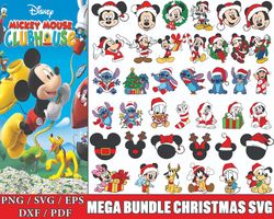 100 christmas bundle disney svg,mickey christmas svg, svg design