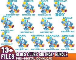 blues clues birthday bundle, blues clues png,blues clues birthday png design