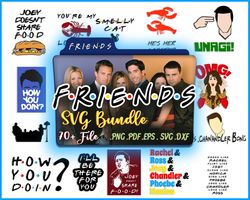 friends show svg bundle file