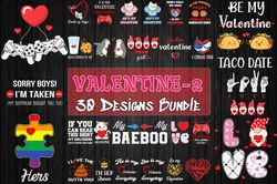 30 designs valentine bundle svg part 2, valentines svg, heart svg, love svg