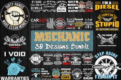 30 mechanic designs svg bundle, mechanic svg, mechanic tools svg