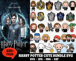 220 files harry potter bundle svg, harry potter svg, hogwarts svg