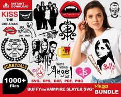 1000 buffy vampire slayer, trending svg, buffy bundle svg