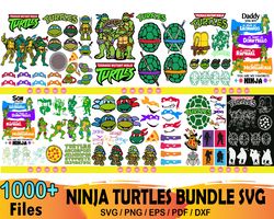 1000 ninja turtle bundle svg, ninja svg, ninja turtle svg