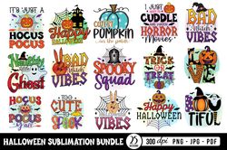 25 halloween sublimation bundle, halloween png files, witch quotes png, halloween png print, transparent background, sub