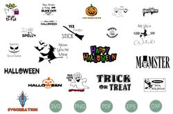 halloween svg bundle, halloween svg, fall svg, autumn svg, ghost svg, witch svg, pumpkin svg, quotes, cut file cricut, s