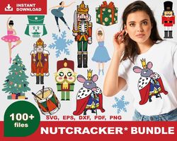 100 nutcracker bundle svg, christmas svg, trending svg, nutcracker