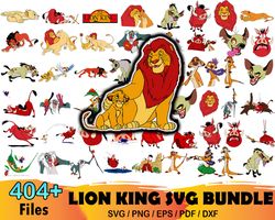 404 the lion king bundle svg, lion king svg, lion king vector