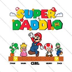 custom super daddio png, the best team ever png, super daddio png, dad and baby fist bump png, best fathers day png, dig