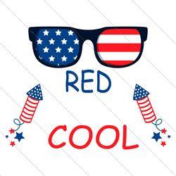 red white cool sunglasses 4th of july svg, glasses american flag svg, usa flag svg, american svg, independence day svg,