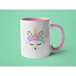 llamacorn mug cute mugs for girls llamacorn gift llama mug unicorn mug mugs for mom gifts for coworkers