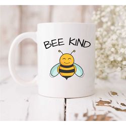 bee kind mug, bee kind, bee lover, bee lover gift, bumble bee gift, environmentally friendly, be kind, save the bees, ki