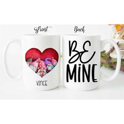 be mine personalized valentine's mug / gnome heart mug / valentine's day gift for her