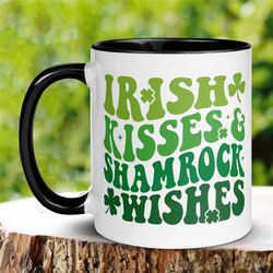 st patricks day mug, irish mug, retro coffee mug, saint patrick's day gifts, funny mug, shamrock clover, lucky mug, sain