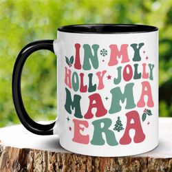 christmas gifts, gifts for mom, christmas mug, in my christmas era, retro, holiday mug, christmas coffee mug, hot cocoa