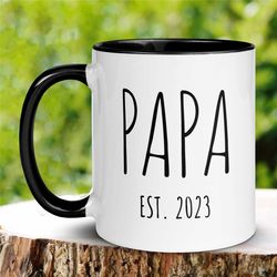 papa mug, personalized mug, papa gifts, name mug, fathers day gifts, dad mug, grandpa coffee mug, grandfather mug, gifts