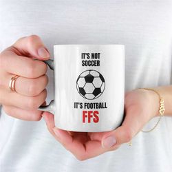 football mug, unique football mug, novelty football mug, soccer mug, football, football mug for boyfriend, football mug