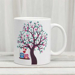 valentine's day mug | owl mug | custom mug | gift for him | coffee lover | valentine's day gift | gift for her | friend