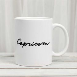 capricorn zodiac mug | zodiac coffee mug | capricorn | capricorn mug | capricorn gift | astrology mug | horoscope mug |