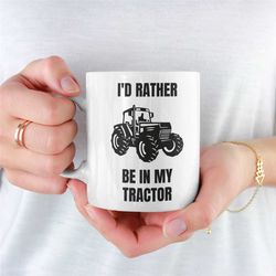 tractor mug, tractor gift, gift for farmer, funny tractor mug, farming gift, tractor driver gifts, tractor driving gifts