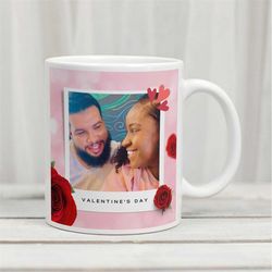 personalized mug with photo | coffee mug | custom mug | picture mug | coffee lover | valentine's day gift | gift for her