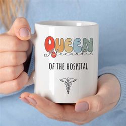 customizable mug for registered nurses, personalized gift for medical assistants, custom nursing school grad gift, uniqu