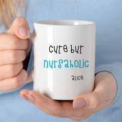 personalized gift for medical assistants, customizable mug for registered nurses, custom nursing school grad gift, uniqu