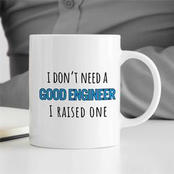 Funny Mug for Engineers, Robotic, Telecommunication, Railway, Nuclear Engineer Quote, Math Mug, Husband, Boyfriend Birth