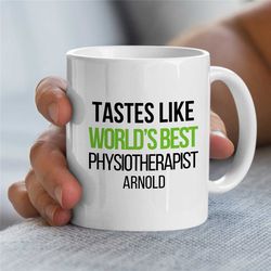 personalized pt mug, custom mug for physiotherapists, unique gift for physios, birthday present for husband/wife, thank