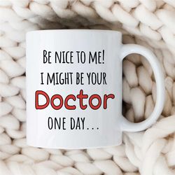 funny hospital mug, medical school graduation gift, cup for general physicians, dr. appreciation, medicine present, inte