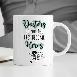 birthday gift for physicians, mug with doctor pun, birthday present for audiologist, gyn thank you, gp, medicine mug, gr