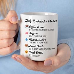 doctor graduation, funny family physician gift, medical student birthday present, unique mug for surgeons, emergency med