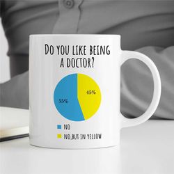 sarcastic doctor mug, funny gift for physician, medical school graduation present, mug for gynecologist, gp, intern, psy