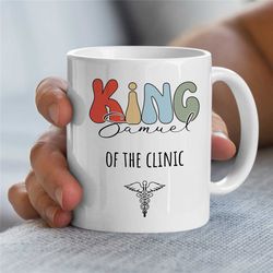 custom doctor mug, personalized general physician gift, unique gyn cup, medical intern, med grad present, student, cardi