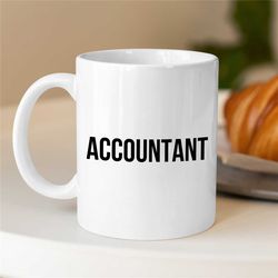simple accountant appreciation gift, humorous gift for cpa, awesome accountant, gift for bookkeeper mum, bold financial