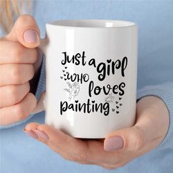 funny art student mug, beautiful gift for artist, painter mug, perfect birthday present for creative people, anniversary